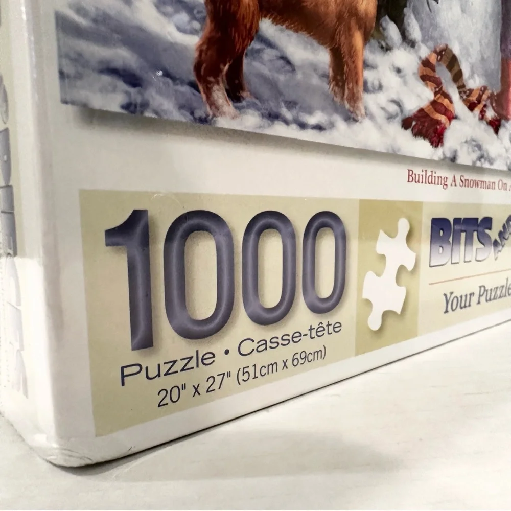 Bits and Pieces Snowman 1000 Piece Jigsaw Puzzles Liz Goodrick Dillon 20